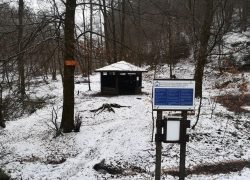 De Bivakzone Soor in de winter